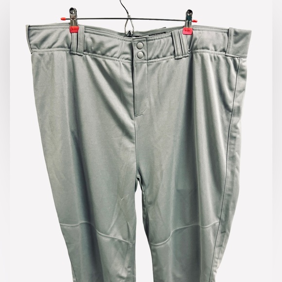 Adidas Men's Diamond King Elite Open Hem Baseball Pants Gray Size 2XL - Picture 7 of 12